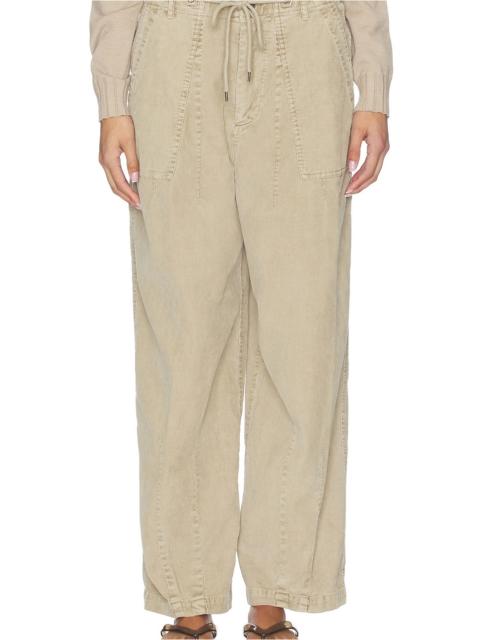JAMES PERSE Fine Wale Stretch Cord Pant