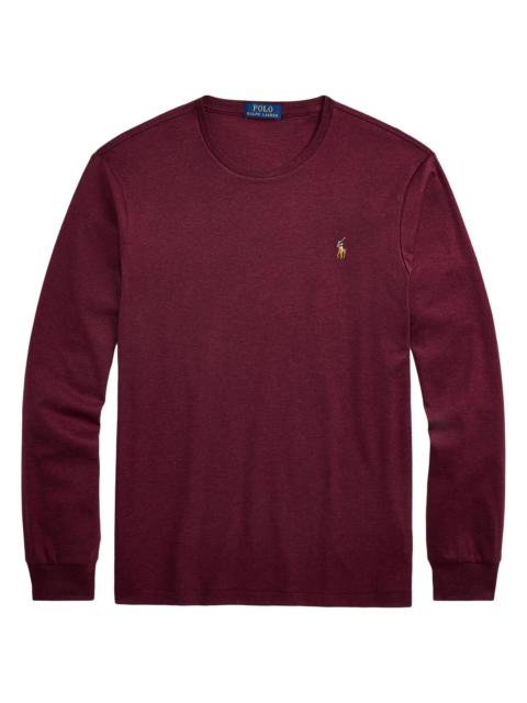 Polo Ralph Lauren Men's Logo Cotton Sweater - Spring Wine Heather