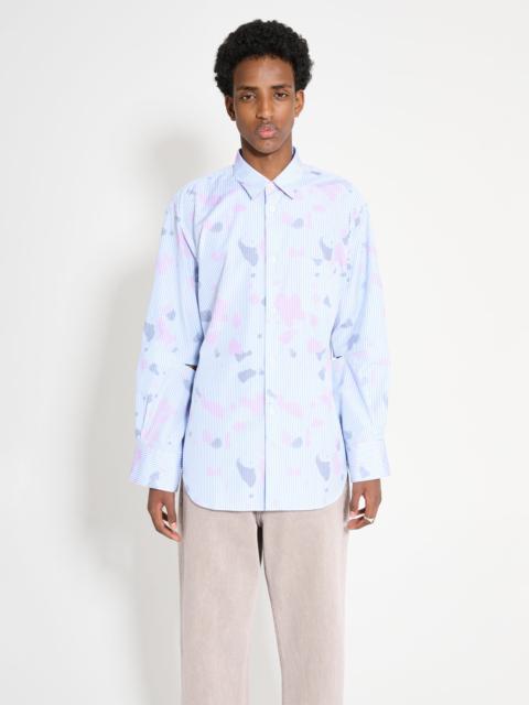 COMME DES GARÇONS SHIRT SPRAY PAINT SHIRT STRIPE