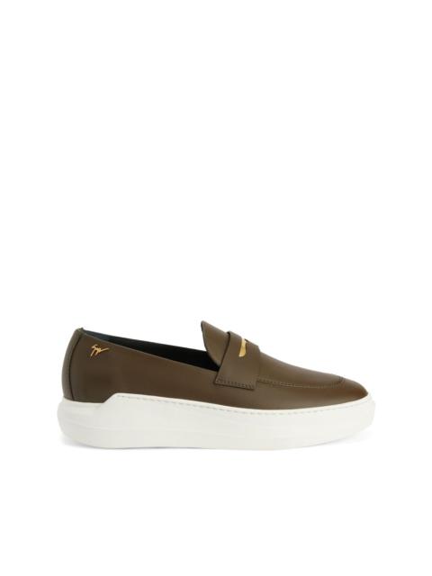 Giuseppe Zanotti New Conley leather loafers