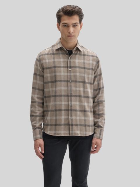 ROBERT BARAKETT Liam Flannel Woven Shirt