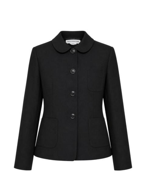 Comme des Garçons GIRL peter-pan collar button-up jacket