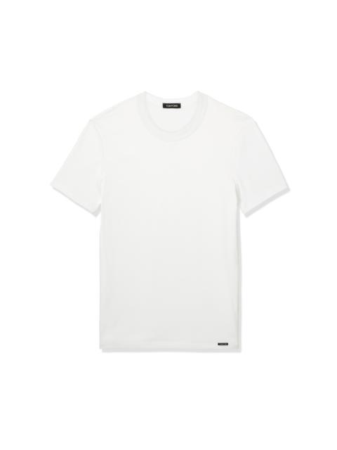 COTTON CREWNECK T-SHIRT