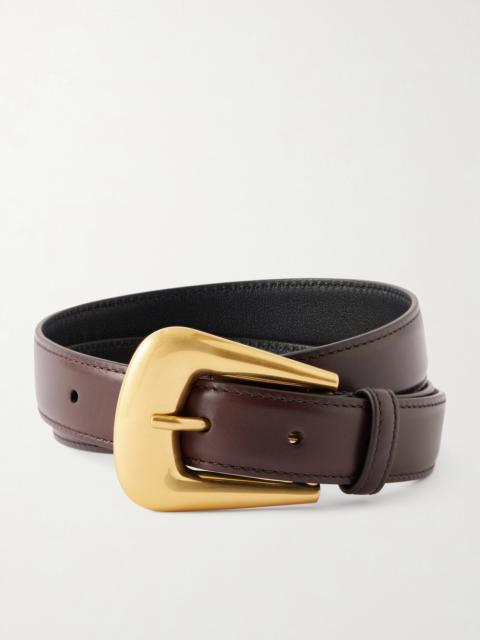 SAINT LAURENT Folk Leather Belt