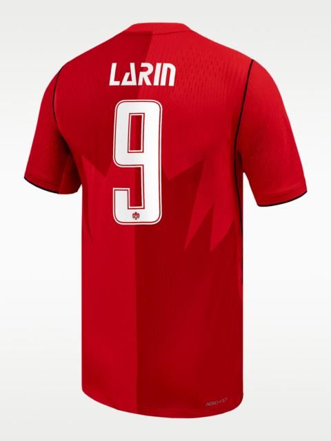 Nike Cyle Larin Canada Soccer 2026 Match Home Men's Nike Dri-FIT ADV Soccer Jersey