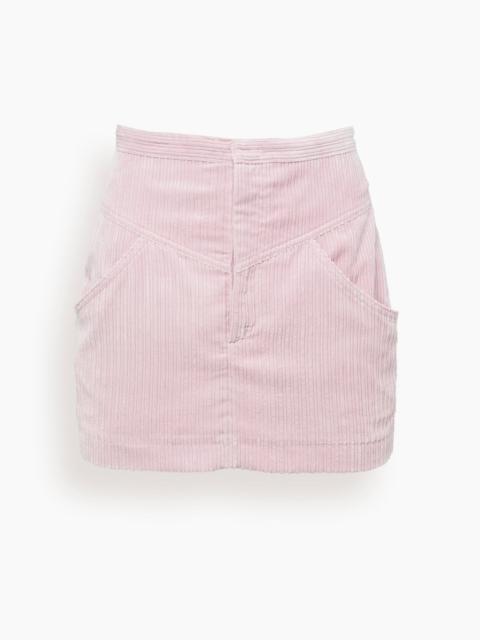 Isabel Marant Melva Skirt in Light Pink