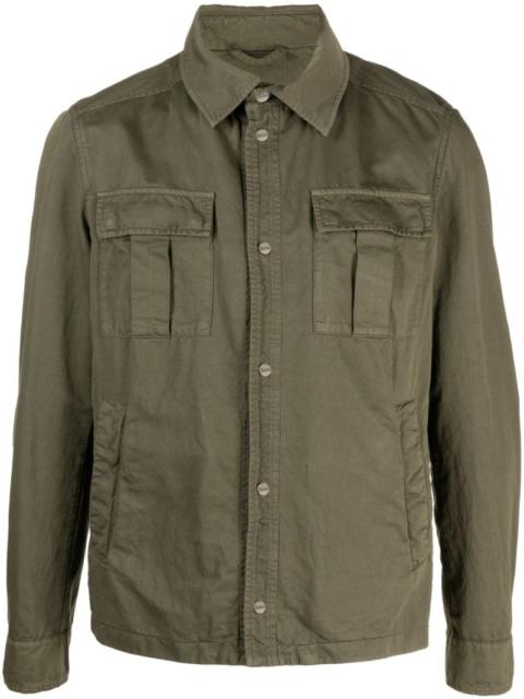 Herno cotton-blend button-up shirt