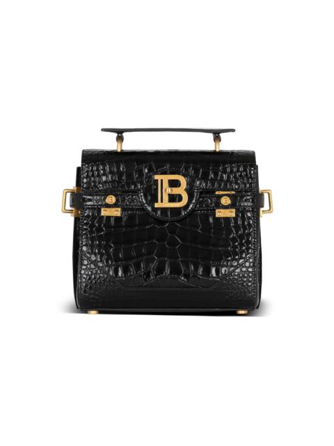 B-Buzz 23 bag in crocodile-print leather