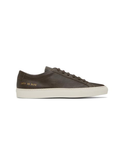 Common Projects Gray Summer Achilles Sneakers