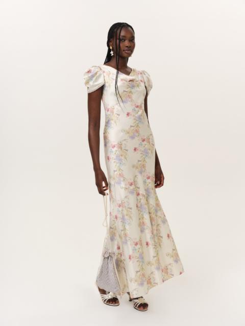 For Love & Lemons Lulu Shell Maxi Dress
