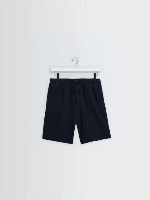 Wax London Sam - Navy Textured Waffle Shorts