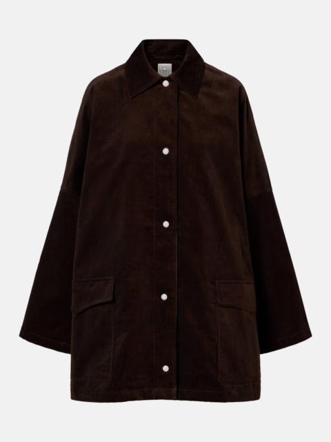 TOTEME Cord cotton corduroy overshirt