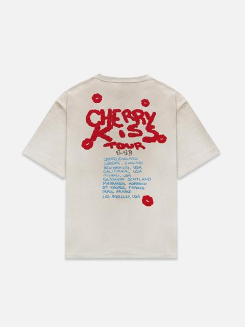 DUKE + DEXTER DWT Cherry Kiss Tour Vintage White T-Shirt