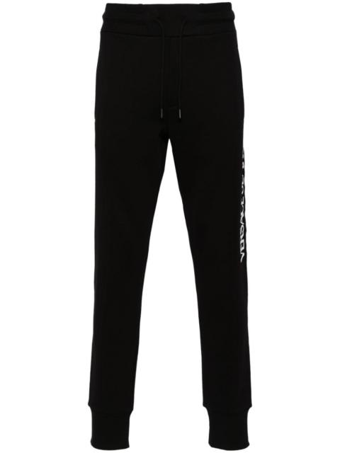 VERSACE JEANS COUTURE logo-patch cotton track pants