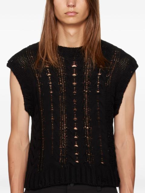 HAN KJØBENHAVN chunky-knit sleeveless jumper