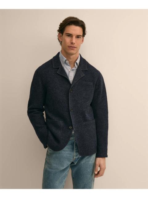 Brooks Brothers Wool Blazer Sweater Jacket