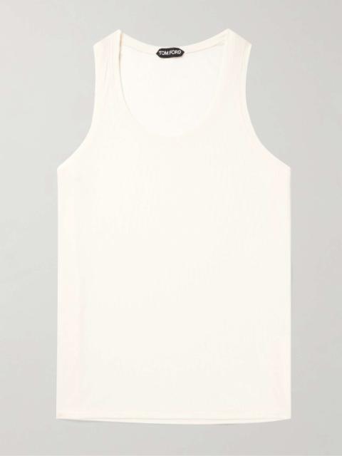 TOM FORD Ribbed-Knit Tank Top