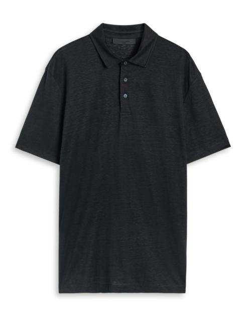 Boss X David Beckham Linen Polo Shirt