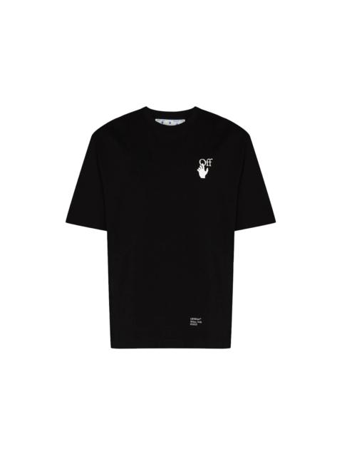 Off-White OFF-WHITE Caravaggio Saint Jerome Writing Arrows Oversized T-Shirt Black