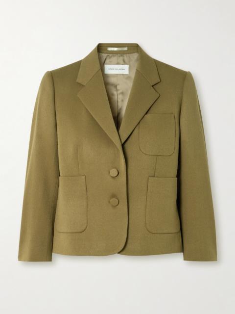 Dries Van Noten Wool-twill Blazer