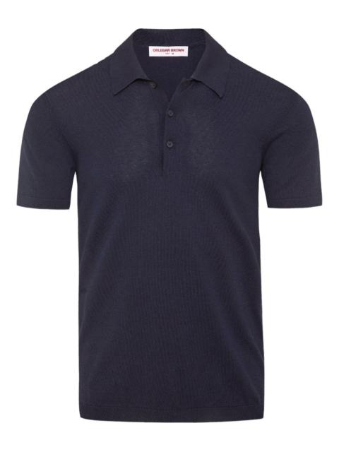 ORLEBAR BROWN Burnham cotton-blend polo shirt