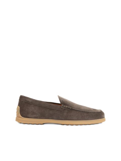 Tod's suede loafers