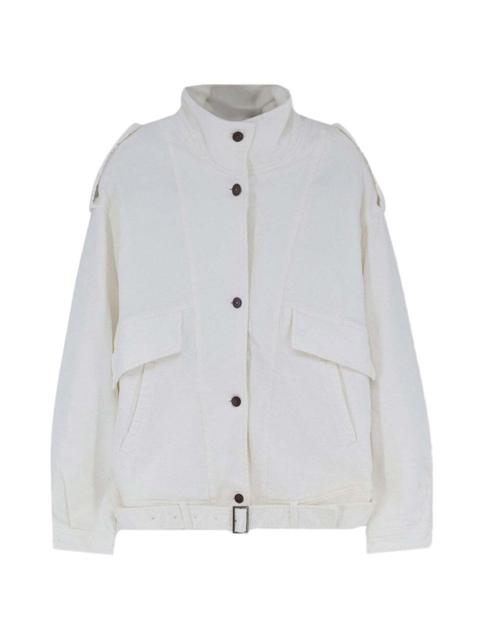 Tonywack belted epaulette jacket