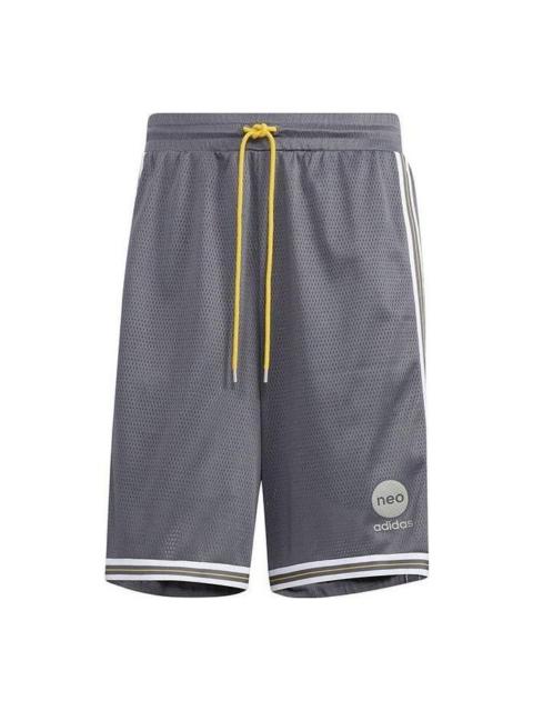 adidas Neo U BB Mesh Shorts 'Grey' HM2047