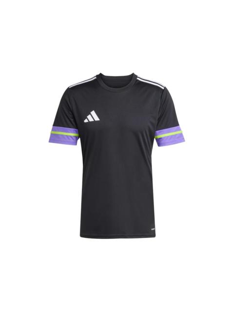 adidas Squadra 25 Jersey Black Purple Rush Semi Solar Slime
