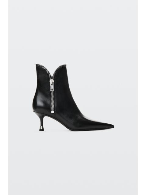 Alexander Wang slasher 65mm zip ankle boot