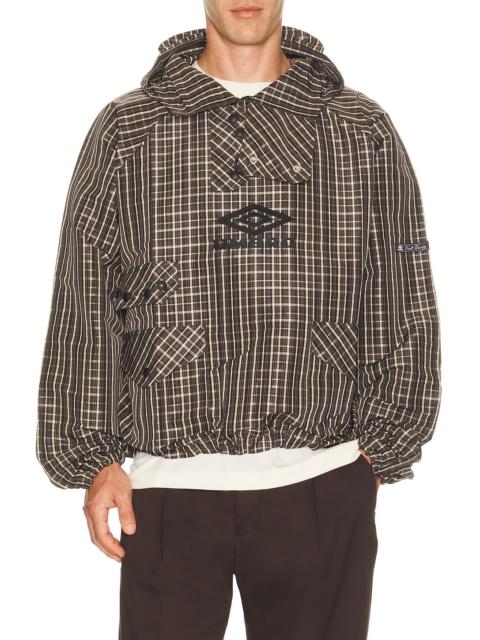 umbro Check Smock Anorak