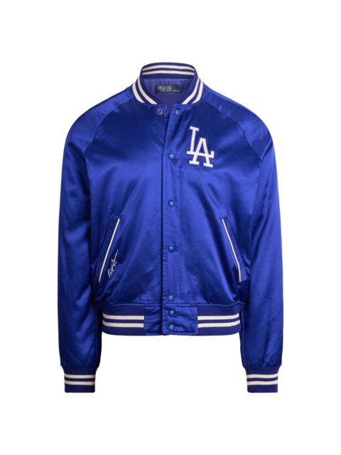 Polo Ralph Lauren Men's Dodgers Satin Bomber Jacket - Rugby Royal