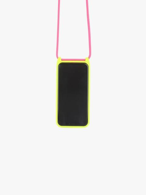 Balmain Balmain x Barbie - Pink leather phone case - Iphone 12 & 12 Pro