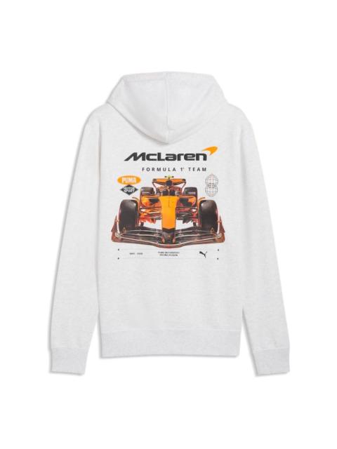 PUMA PUMA x McLAREN RACING Graphic Hoodie 'White Glow Heather' 637514-04