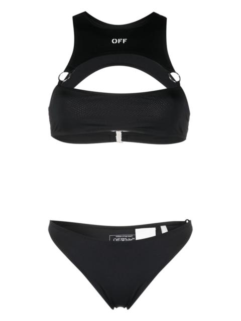 Off-White Off Stamp Rower bikini