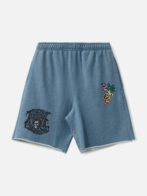 thisisneverthat® GRATEFUL DEAD X THISISNEVERTHAT® GD OL' DANCING BEARS WASHED SWEAT SHORT