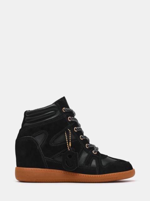 STEVE MADDEN MAYSON BLACK SUEDE