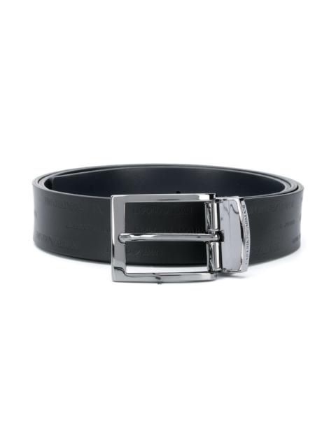 EMPORIO ARMANI Leather belt