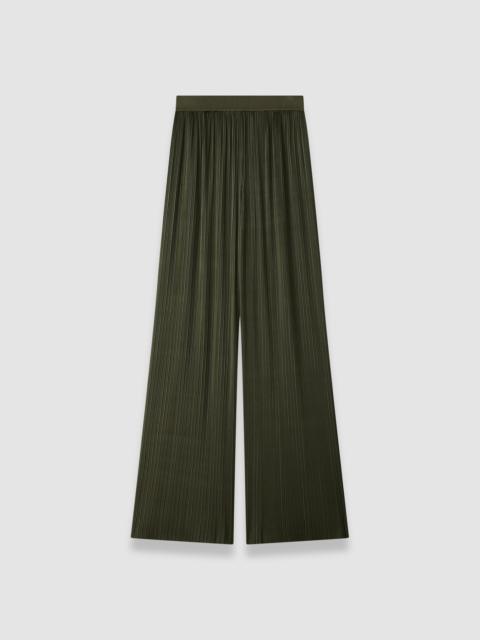JOSEPH Amber Pleated Satin Trousers