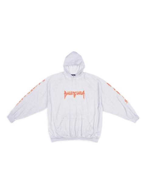 BALENCIAGA Balenciaga Metallica Hoodie Oversized Fit 'Dirty White Orange' 697879TMV890901