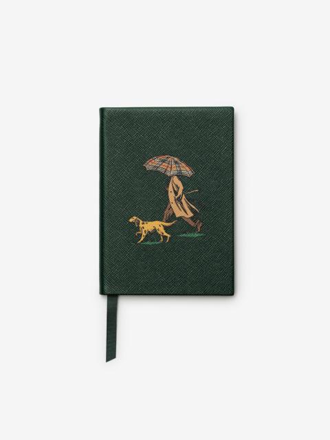 Burberry Burberry x Smythson Panama Leather Soho Notebook