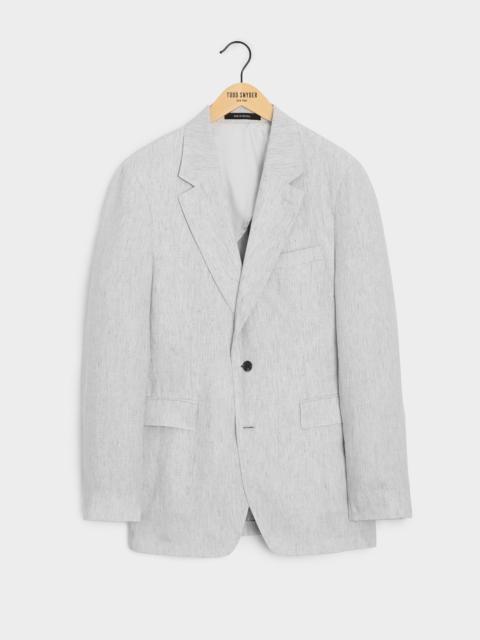 TODD SNYDER Italian Striped Linen Sutton Jacket