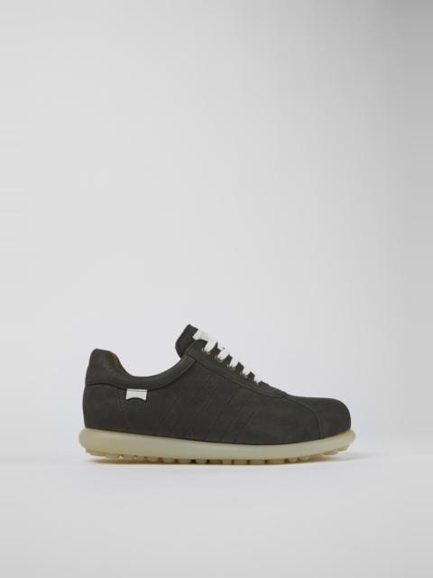 CAMPERLAB Gray Nubuck Oxford Sneaker for Men