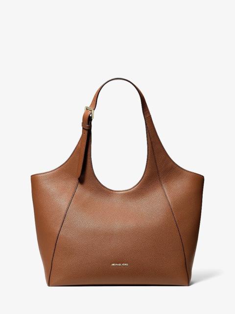 MICHAEL KORS Bernie Large Pebbled Leather Tote Bag