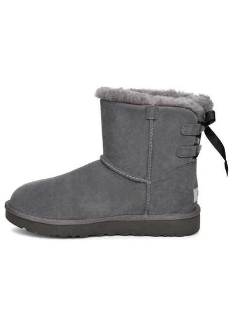 UGG (WMNS) UGG Mini Continuity Bow 'Grey' 1110705-CHRC