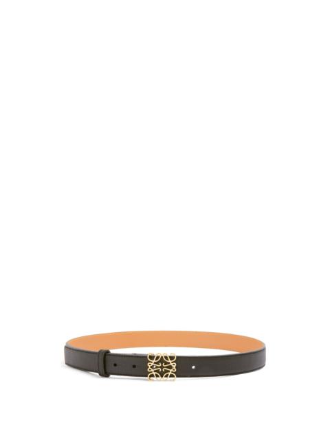 Loewe Anagram belt in pebble grain calfskin
