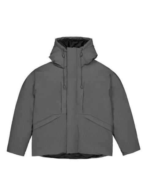 New Balance 새로운 균형 방풍 고전적인 재킷 '회색' NPD46171-DKG