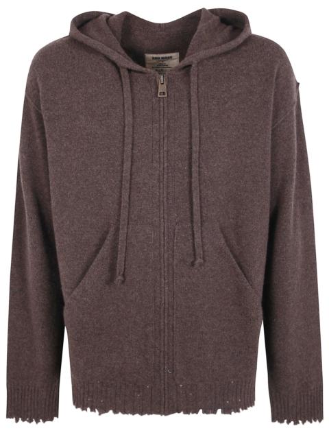 UMA WANG Sweater With Hood "Plain Ws"
