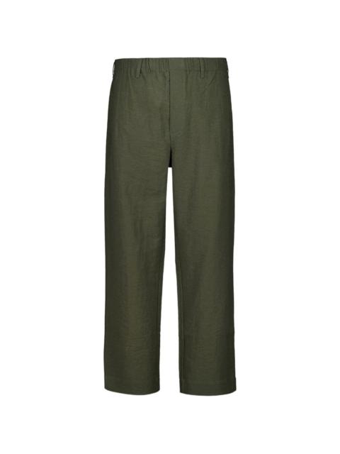 COMMAS Resort elasticated-waistband trousers