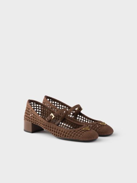 Prada Crochet pumps